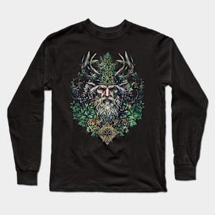 Wiccan pagan god Long Sleeve T-Shirt